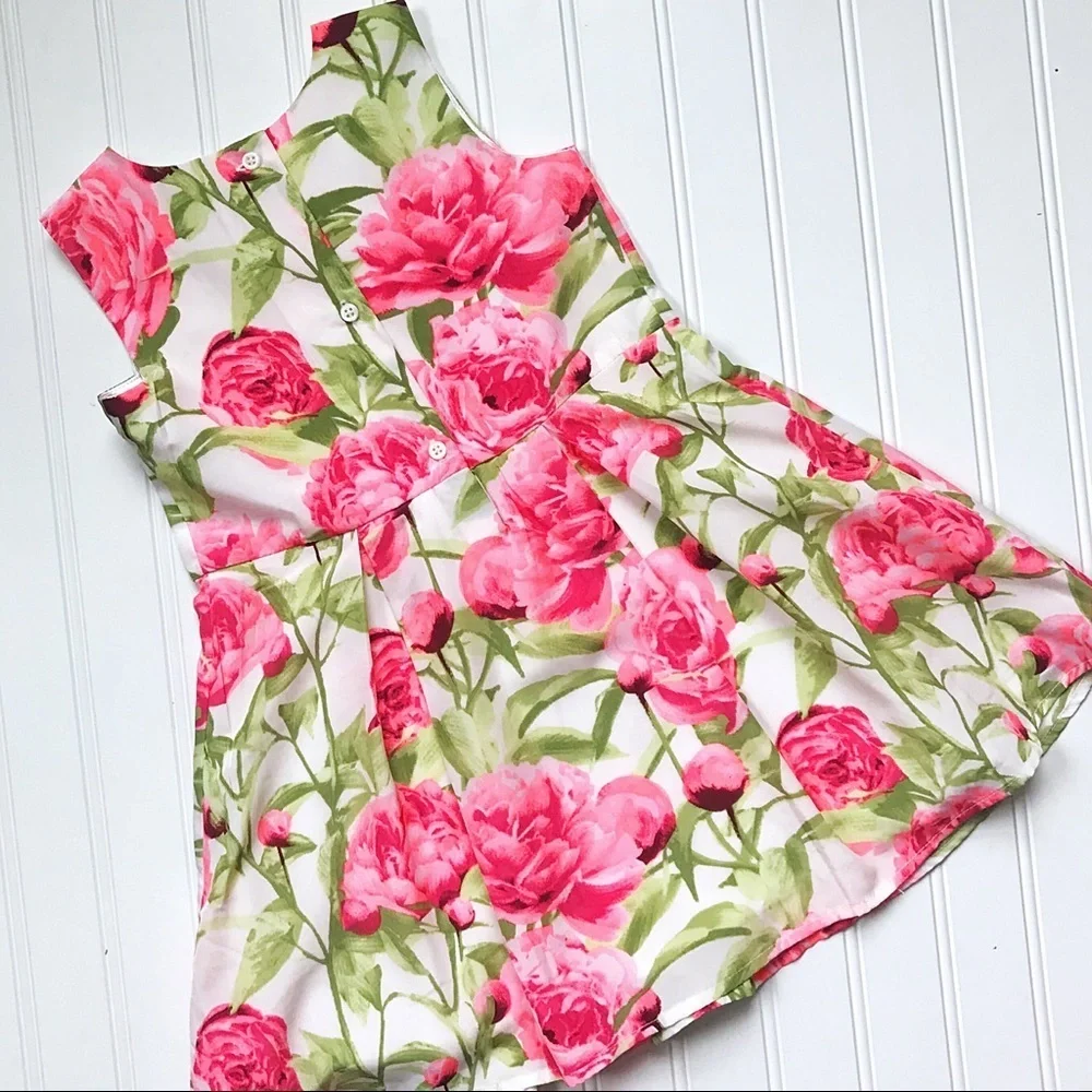 •Children’s Place• Floral woven dress